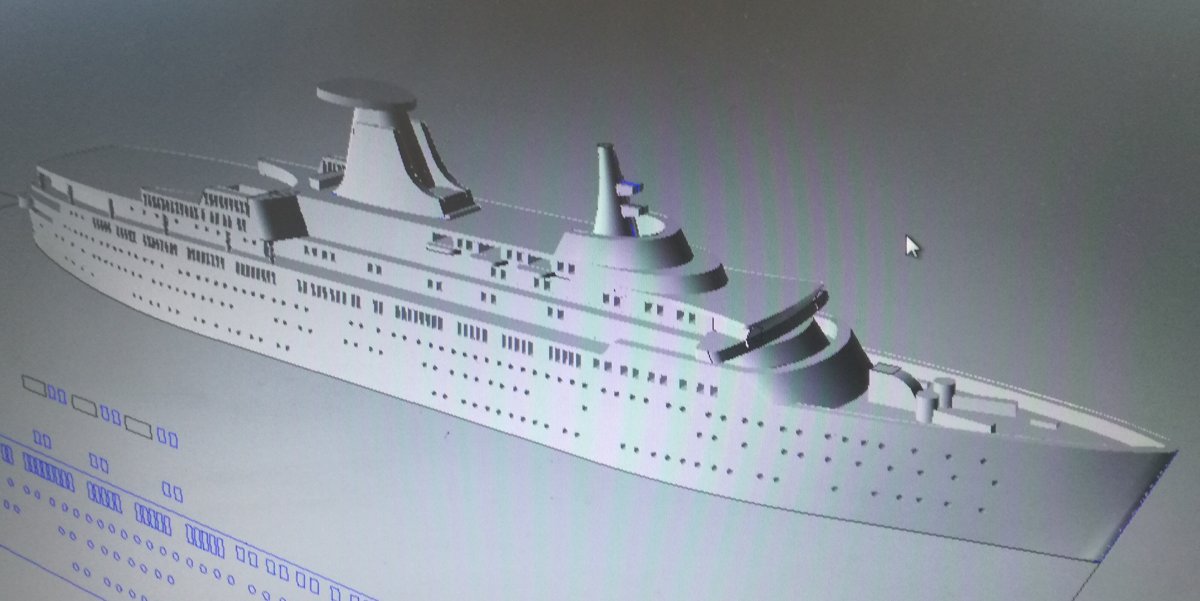 FLOTTA LAURO  modello nave Daphne model ship scala 1 1250 
